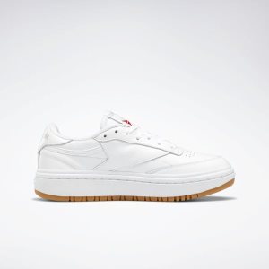 Adidasy Damskie Reebok Club C Double Białe PL 03PHBXC